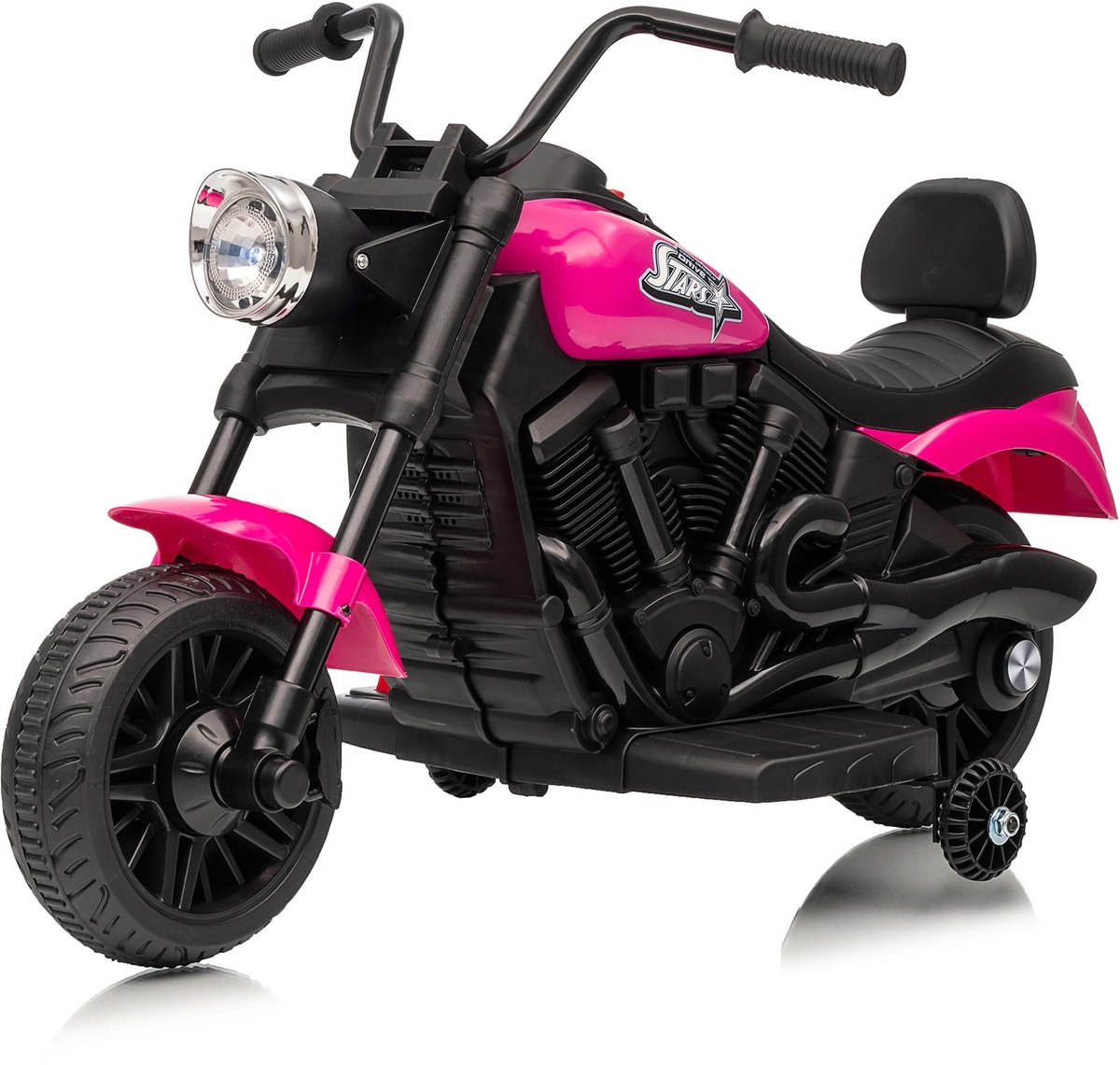 Danky Motor - Elektrische Kindermotor - Magenta - Accuvoertuig - Stevig Design - 18-36 Maanden Speelgoedaccuvoertuig kopen online