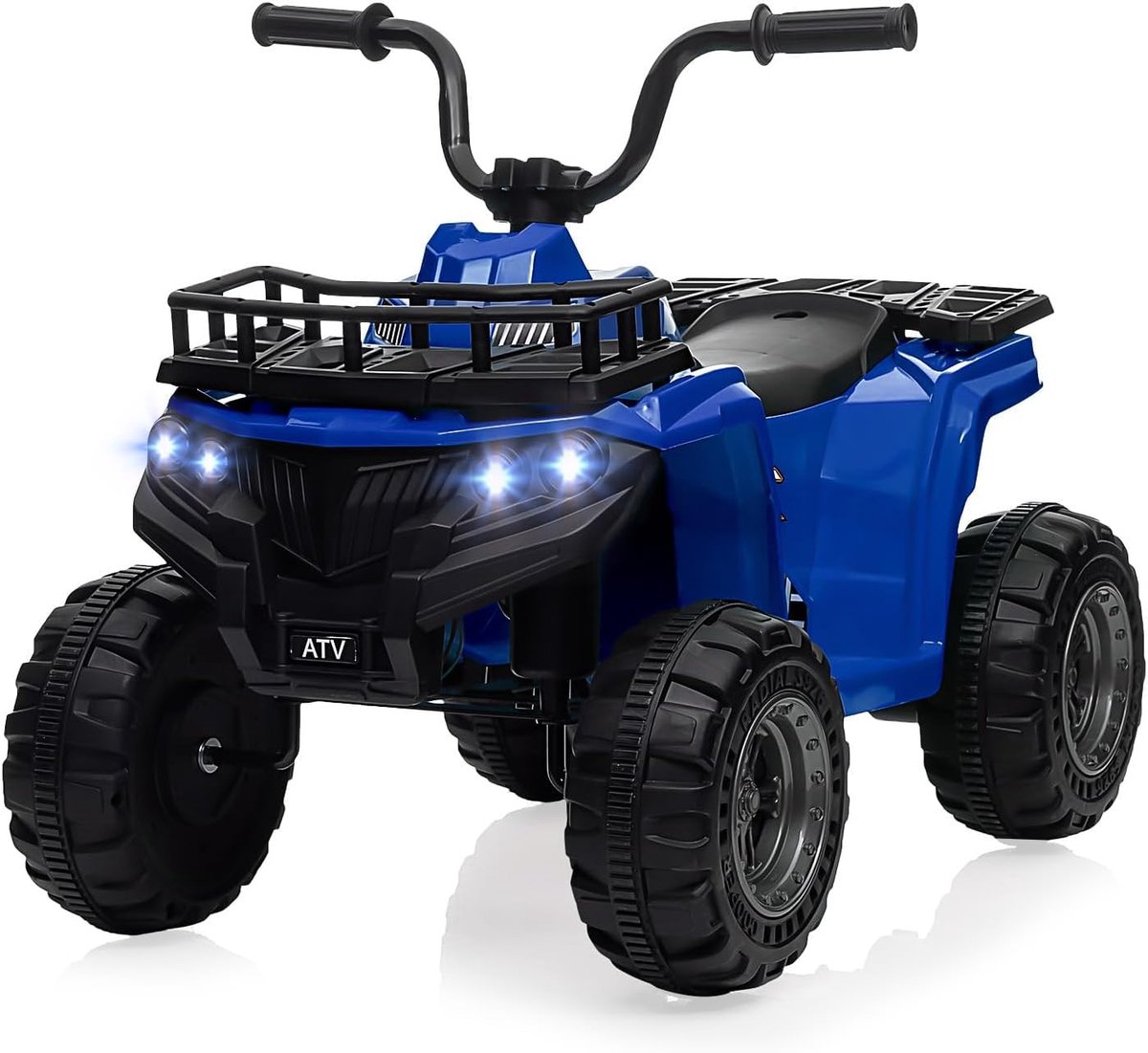 Danky Quad - Elektrisch Kinderquad 12V - Blauw - ATV - LED & Muziek - 2-5j Speelgoedaccuvoertuig kopen online