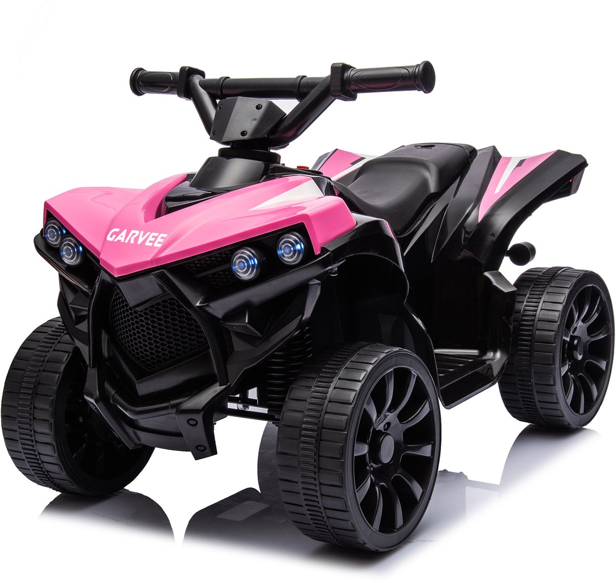Danky Quad - Elektrisch Kinderquad - Roze - LED & Muziek - 1.5-3 km/u - Claxon - Vanaf 3j Speelgoedaccuvoertuig kopen online