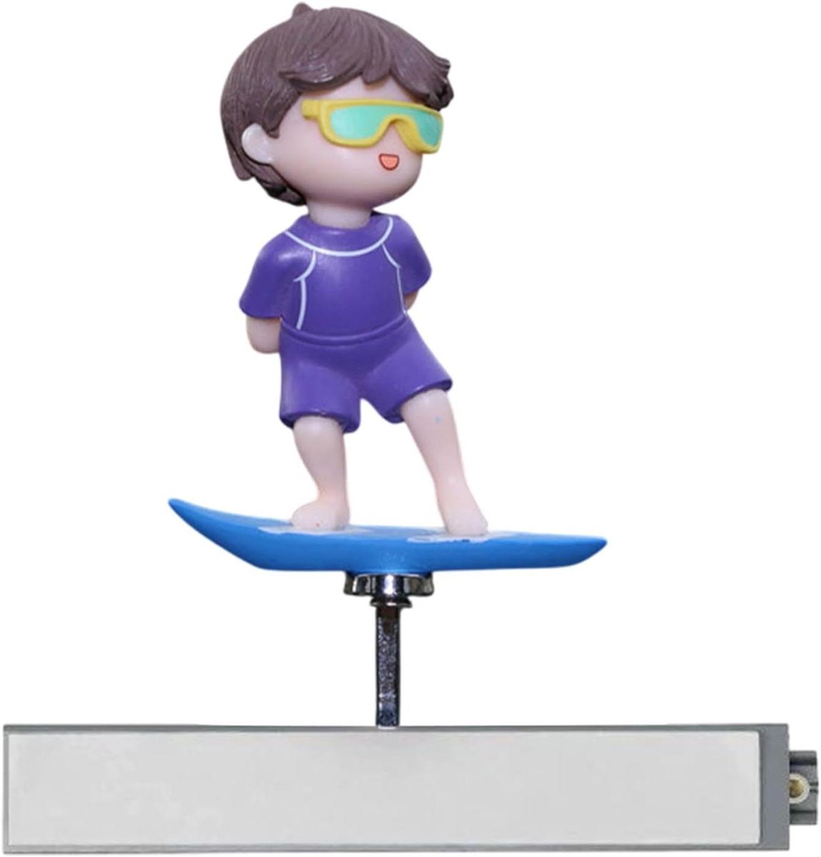 Dashboard Decoraties Auto - Bobblehead Jongen - Auto Interieur - Dynamische Schommelbeweging - 8x11cm - Meerdere Kleuren Buitenspeelvoertuigaccessoire kopen online