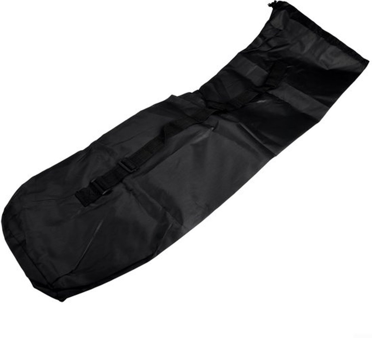 draagtas lichtgewicht skateboard longboard nylon zwart 110 x 35 cm praktische opbergruimte skateboardtas