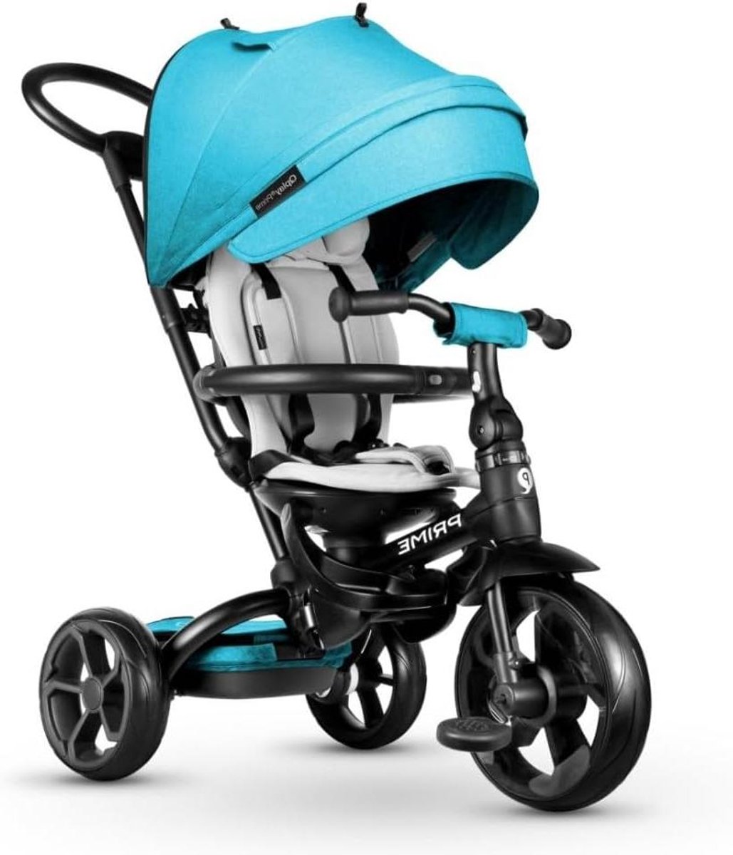 Driewieler - Loopfiets Kinderen - Baby Wandelen - Draaibare Zitting - 79 x 53 x 1045 cm - Blauw Driewieler kopen online