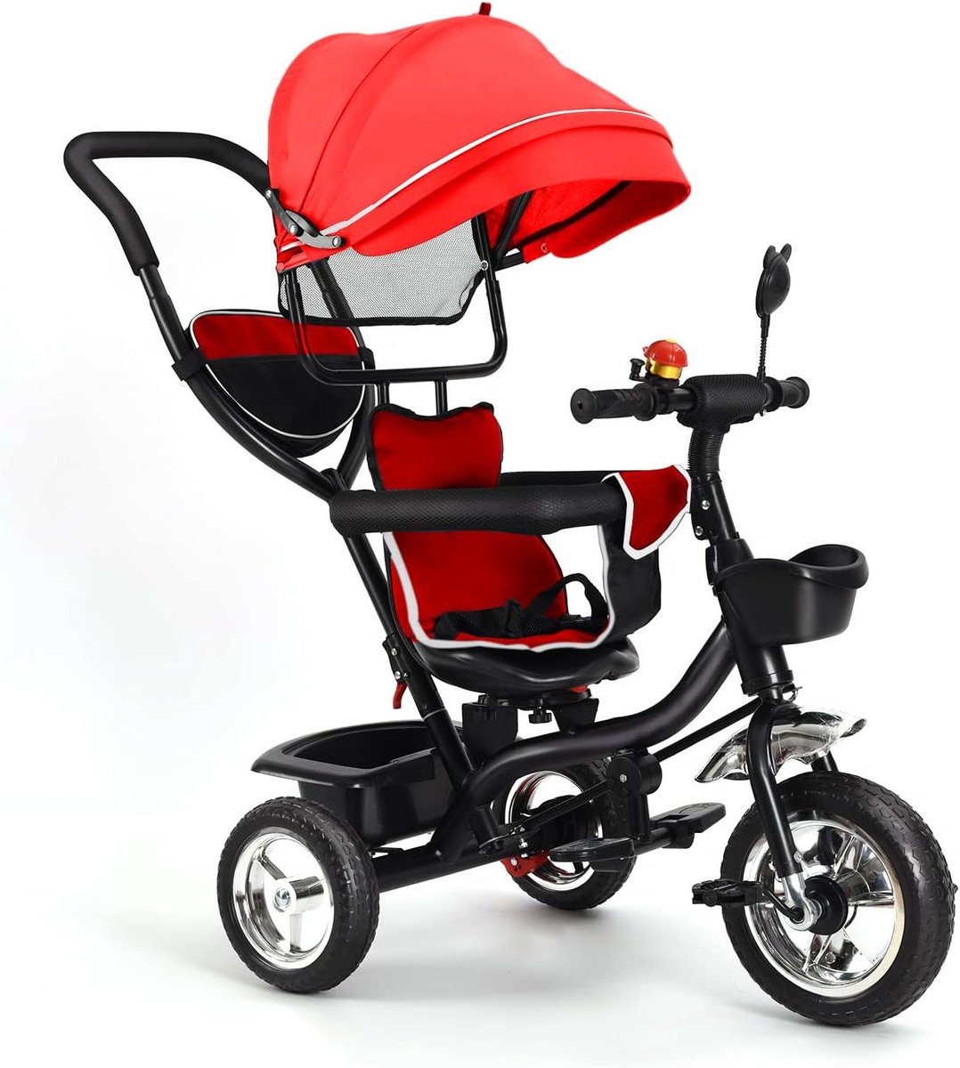 Driewieler voor baby's - Loopfiets peuter - Buiten spelen - Uitbreidbaar met kap - 46 x 75 x 106 cm Driewieler kopen online