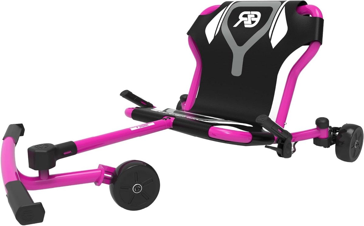 Driewieler voor jongeren - Kindertrike - Buiten spelen - Draaiend achterwiel voor drifts - Verstelbaar frame - Roze Driewieler kopen online