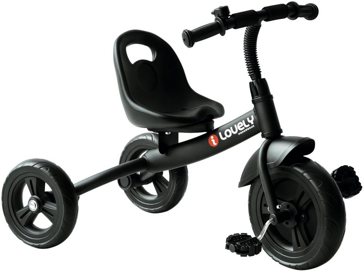 Driewieler voor kinderen - Loopfiets met pedalen - Buiten spelen - Verstelbare zitting met rugleuning Driewieler kopen online