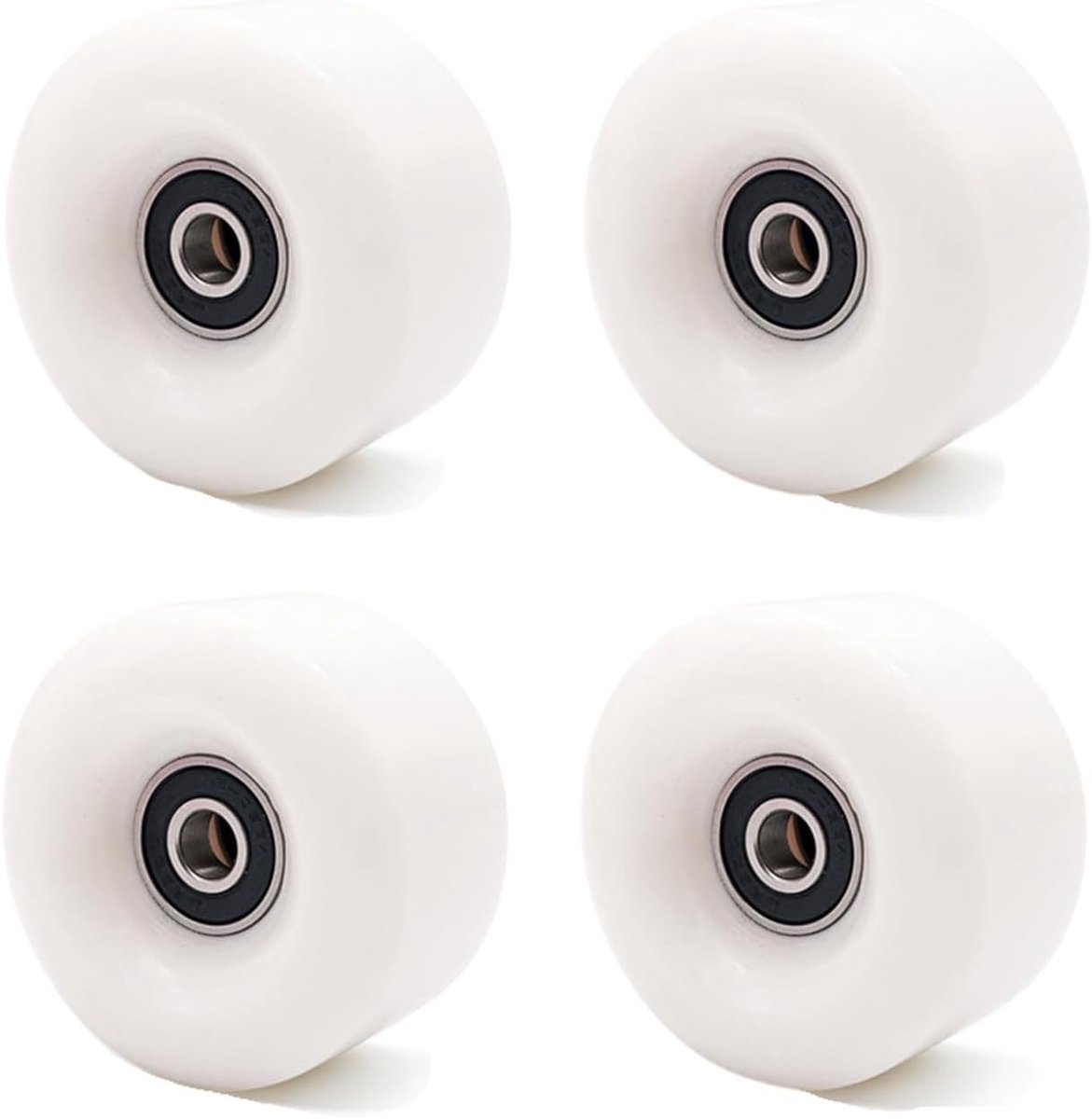 Dubbele Rij Roller Skate Wielen 58x32mm, Vervangingswielen met Lagers, Duurzame PU Wielen voor Quad Skates en Skateboards, Geschikt voor Actieve Sporters Skateonderdeel kopen online