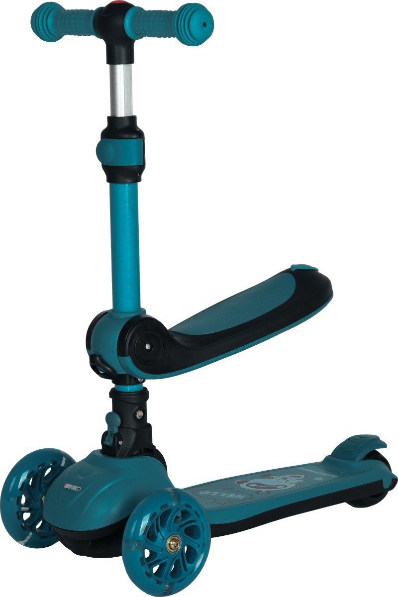 eco toys lisa blauw 2 in 1 step loopfiets
