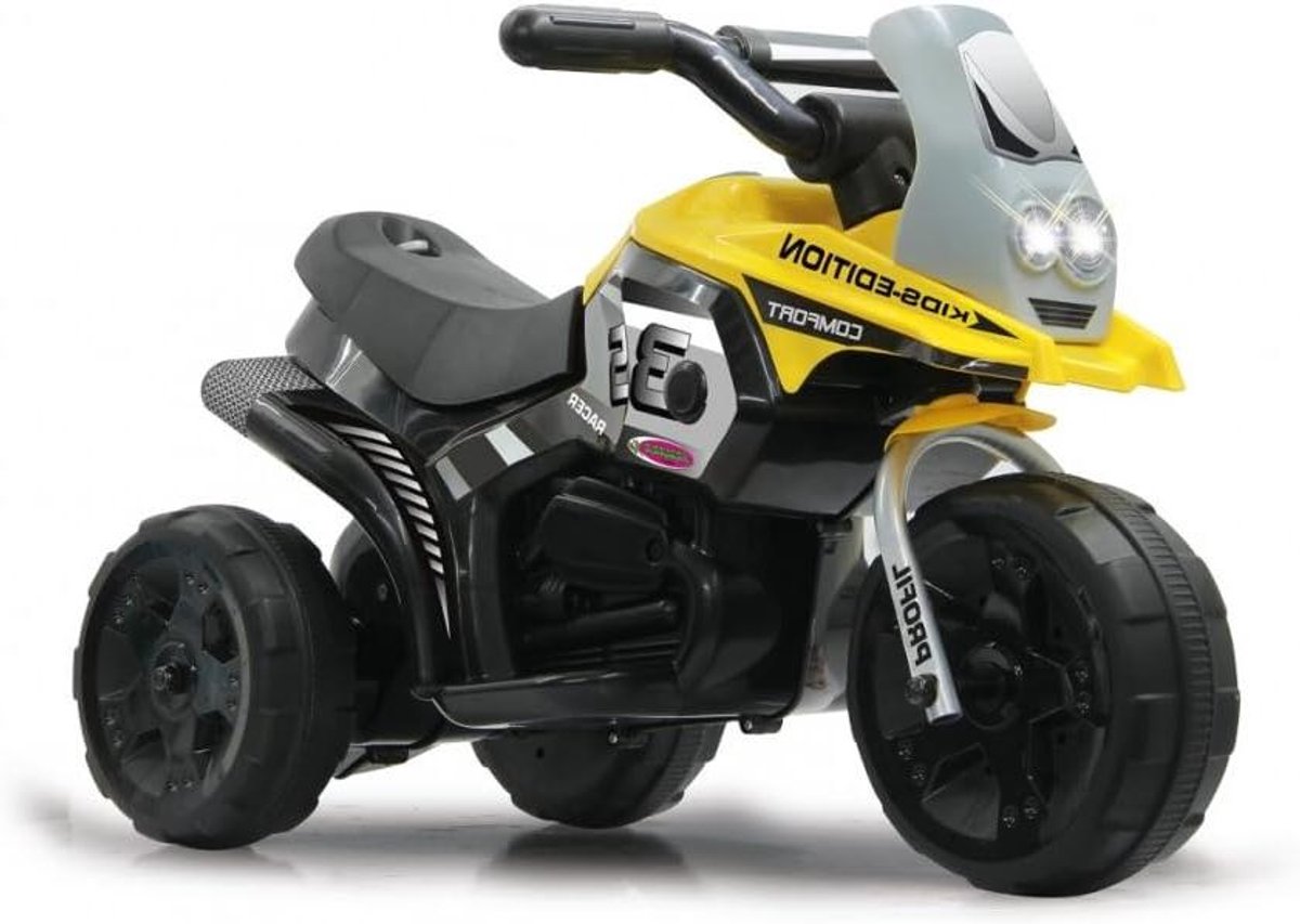 Elektrische Driewieler - Kindertrike Speelgoedvoertuig - Buiten Spelen - Extra Sterke Motor - ca. 64 cm - Geel Driewieler kopen online