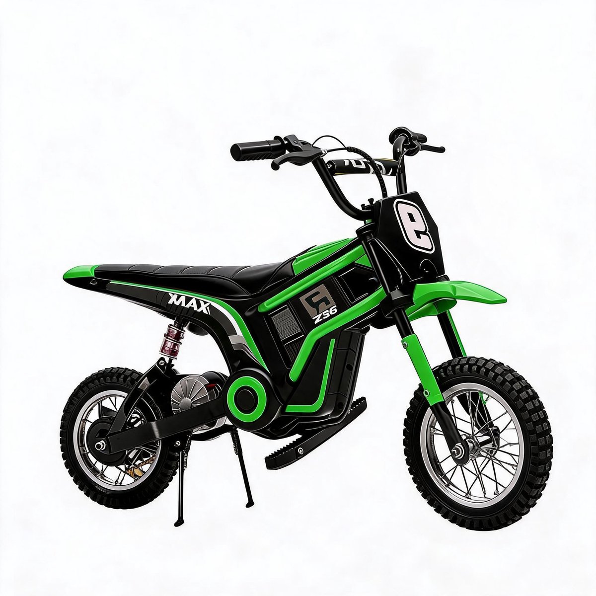 elektrische kindermotor groen coole cadeau motorfiets voor kinderen sx2328 250w 2 12v7ah accu realistische geluiden buitenspeelgoed verjaardagscadeau jongens meisjes
