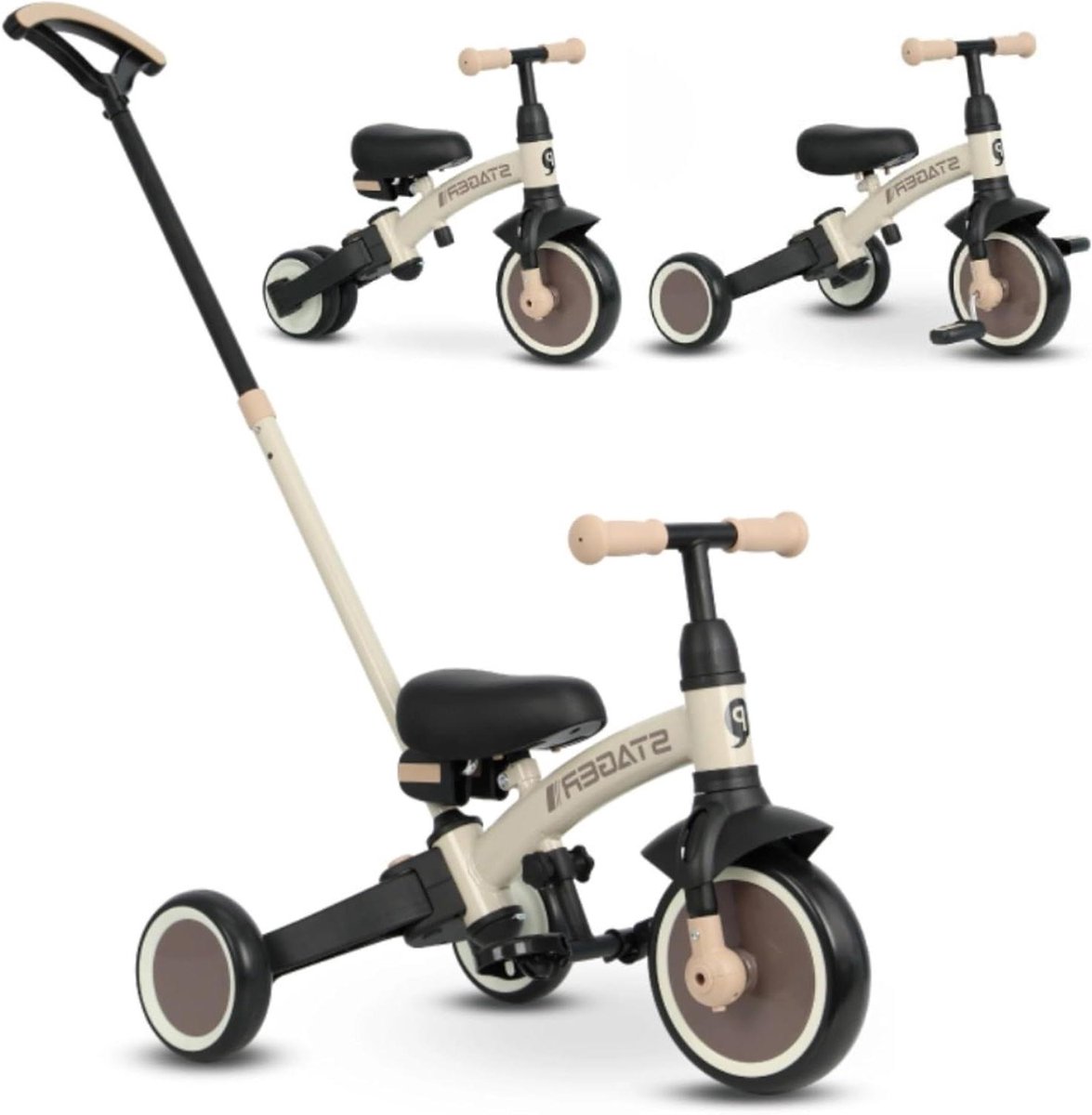 Evoluerende Driewieler - Loopfiets - Kind Ontwikkeling - 3-in-1 Functie - 51 cm - Niet gespecificeerd Driewieler kopen online