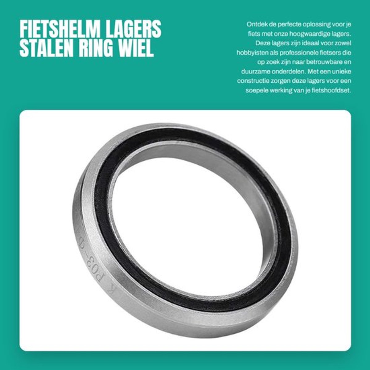 fietshelm hoogwaardig staal anti roest waterproof anticorrosie unieke reparatieaccessoires 49 mm fietslager