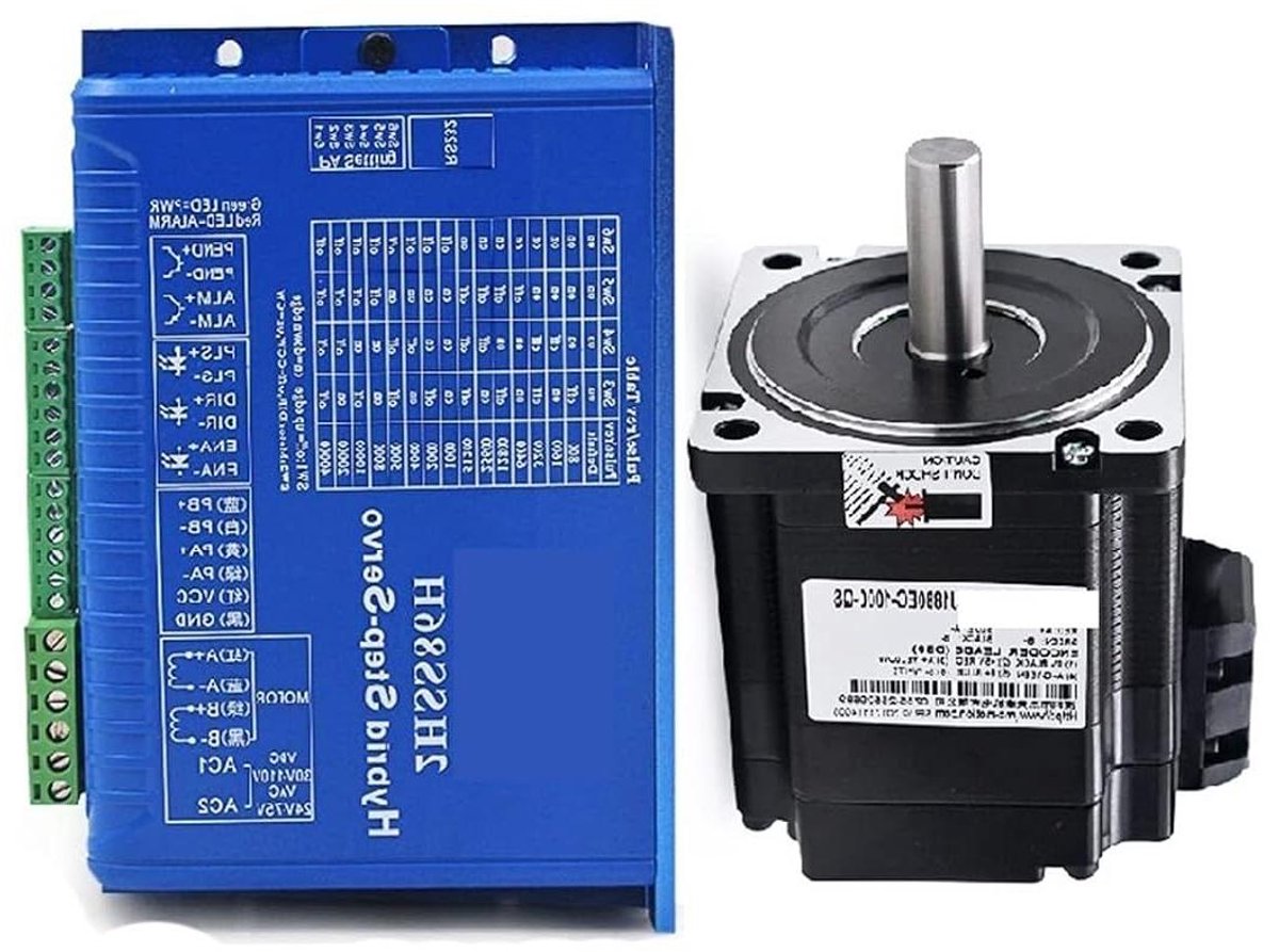 Gesloten Loop Stappenmotor - Servo Motor Kit - CNC Machine Aansturing - Hoge Precisie - 86 MM - Zwart Loopmotor kopen online