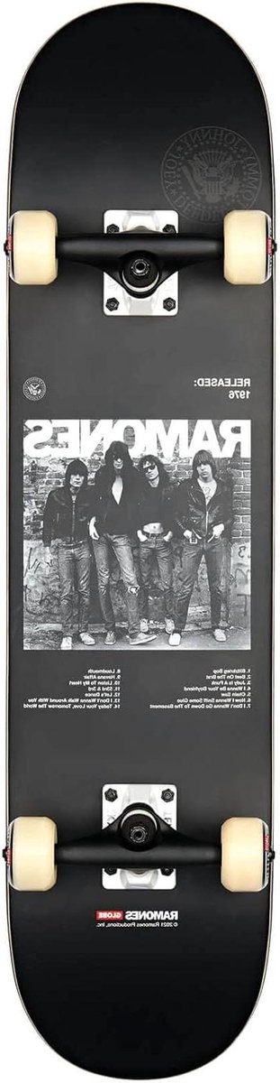Globe Skateboard - Skateboard Deck - Skateboarding - Ramones Design - 7.75 Inch Skateonderdeel kopen online