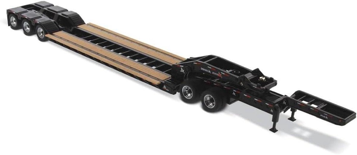 hdg trailer met jeep model trailer diecast trailer modelbouw verzamelen gedetailleerde replica schaal 1 50 multicolour