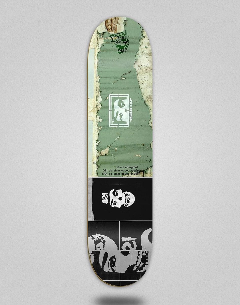 Houten skateboard deck - Compleet board - Street cruisen - Vandal design - 8.5 inch - Natuurlijk hout Skateonderdeel kopen online