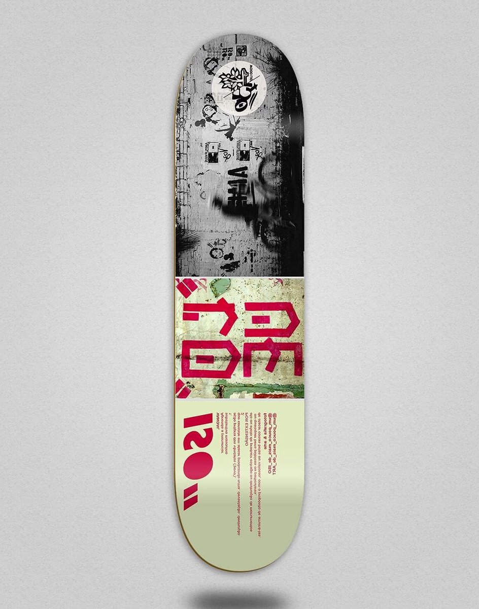 Houten Skateboard Deck - Compleet Board - Street Cruising - Vandal Love Design - 8.5 Inch - Natuurlijk Skateonderdeel kopen online