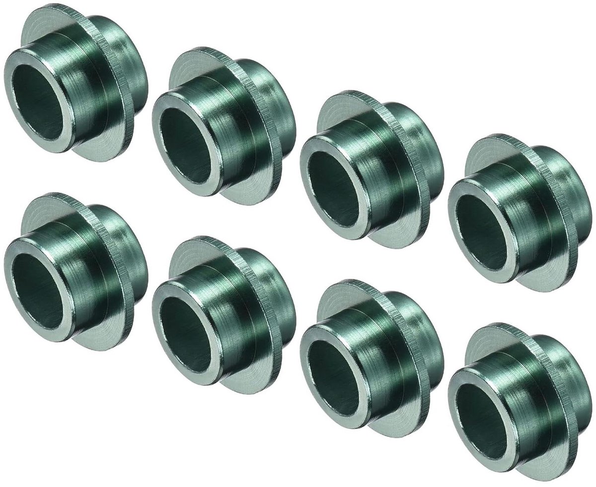 Inline Skate Spacers - Wiel Center Aluminium - Rolschaats Onderhoud - Hoge Slijtvastheid - 11.6 x 8 mm - Groen Skateonderdeel kopen online