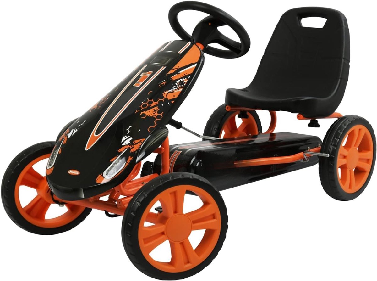 JCP® Skelter - Tot 50 kg - Skelter 6 tot 12 Jaar - Skelter 4 Jaar - Oranje - 107cm x 52cm x 60cm Skelter kopen online