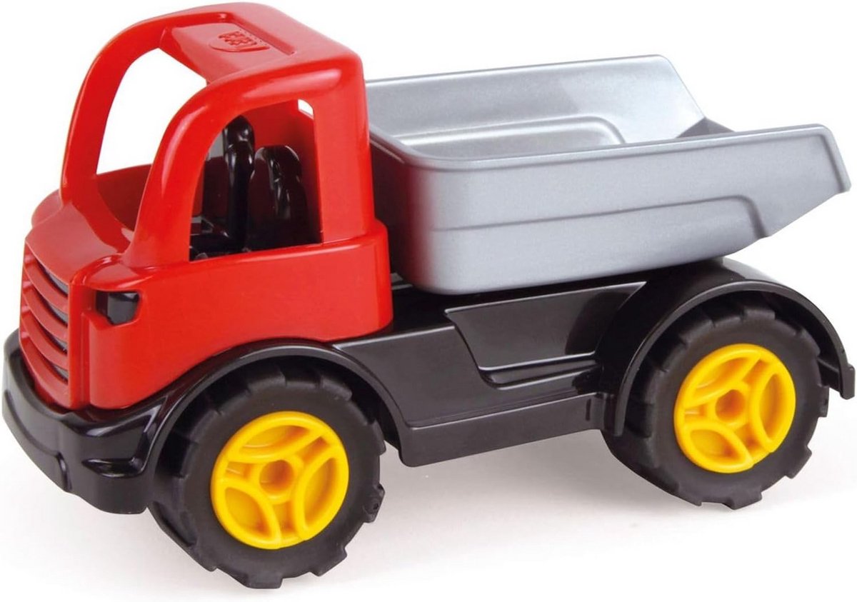 kiepwagen speelgoed kipper vrachtwagen buiten spelen t v gecertificeerd 12 cm rood