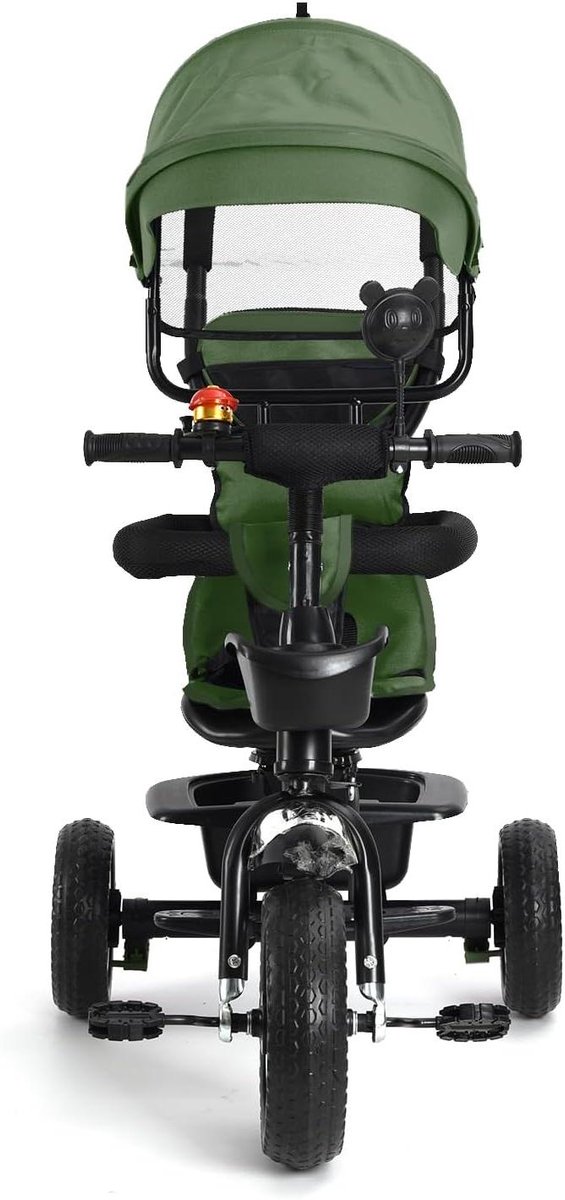 Kinderdriewieler 5-in-1 - Loopfiets driewieler - Buiten spelen - Modulair ontwerp - 65 cm - Groen Driewieler kopen online