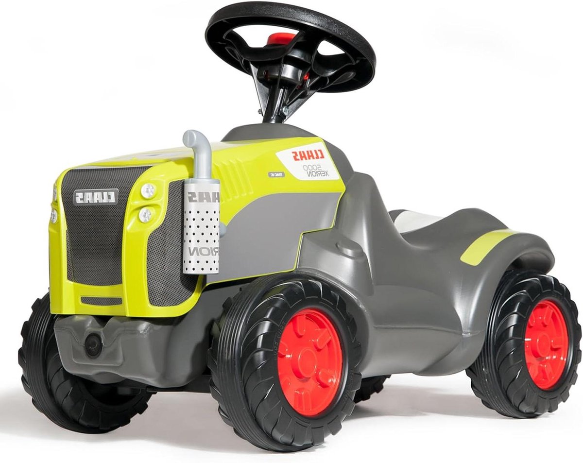 Kindertrekker - Loopvoertuig - Buiten spelen - Opbergvak onder motorkap - 61 cm - Groen Speelgoedkruiwagen kopen online