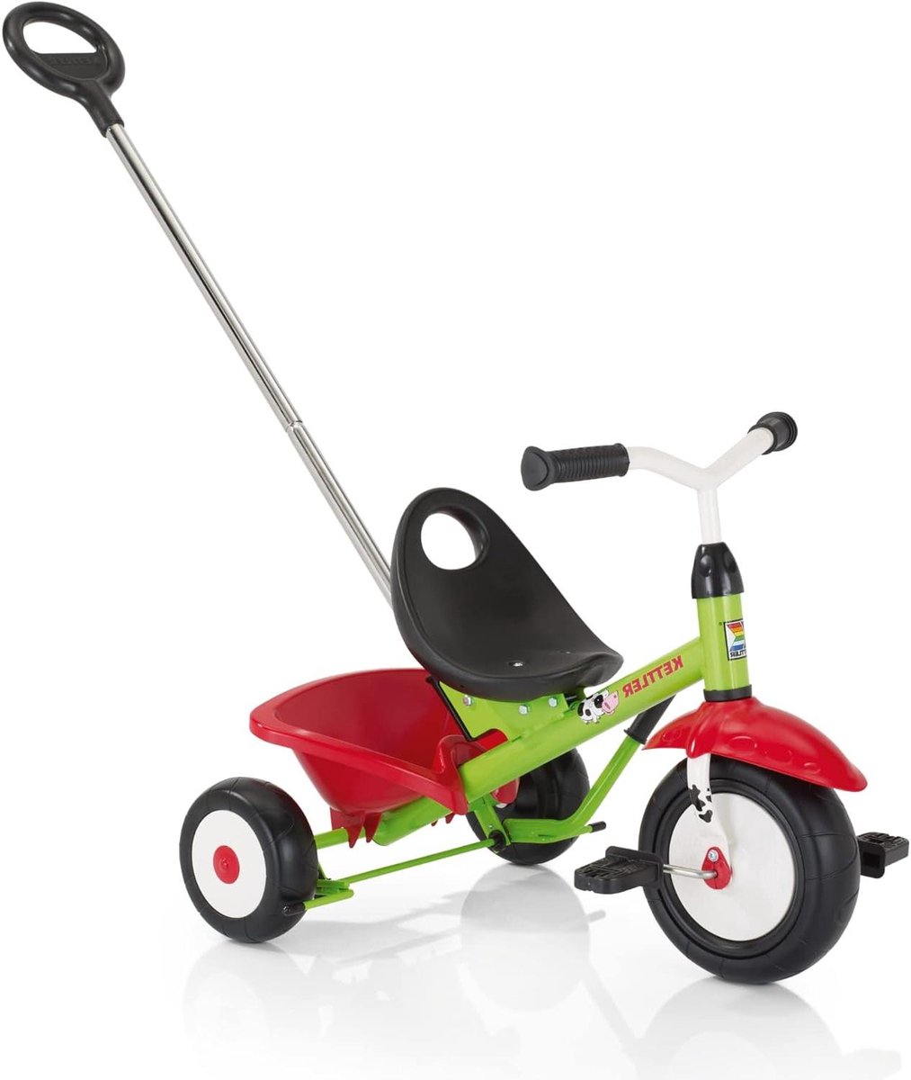 Kindertriewieler Funtrike Emma - Loopfiets driewieler - Buiten spelen - Stabiel metalen frame - 66 x 51.5 x 48.5 cm Driewieler kopen online