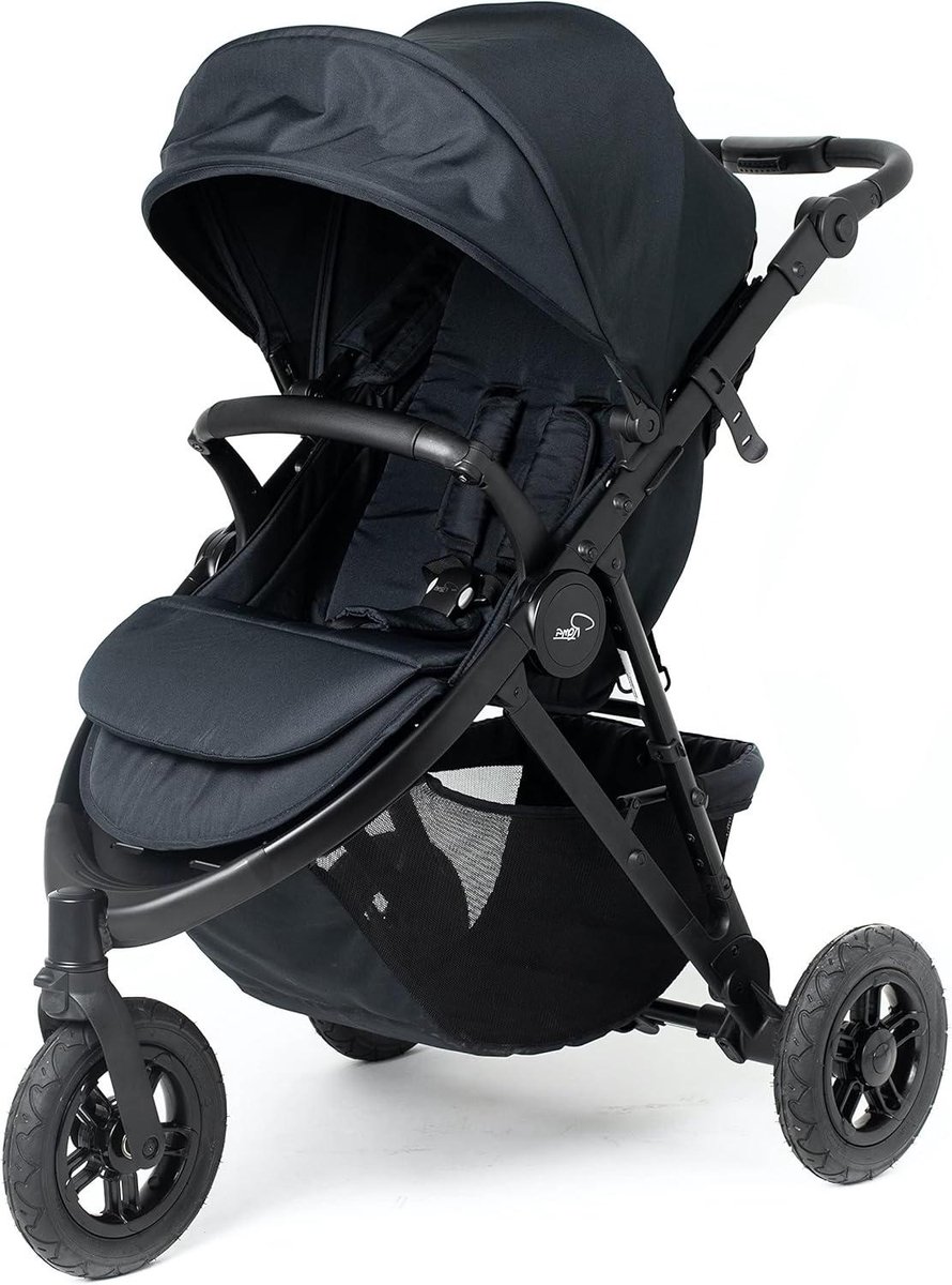 Kinderwagen - Driewieler - Onderweg - Met één hand opvouwbaar - 10 kg - Zwart Driewieler kopen online