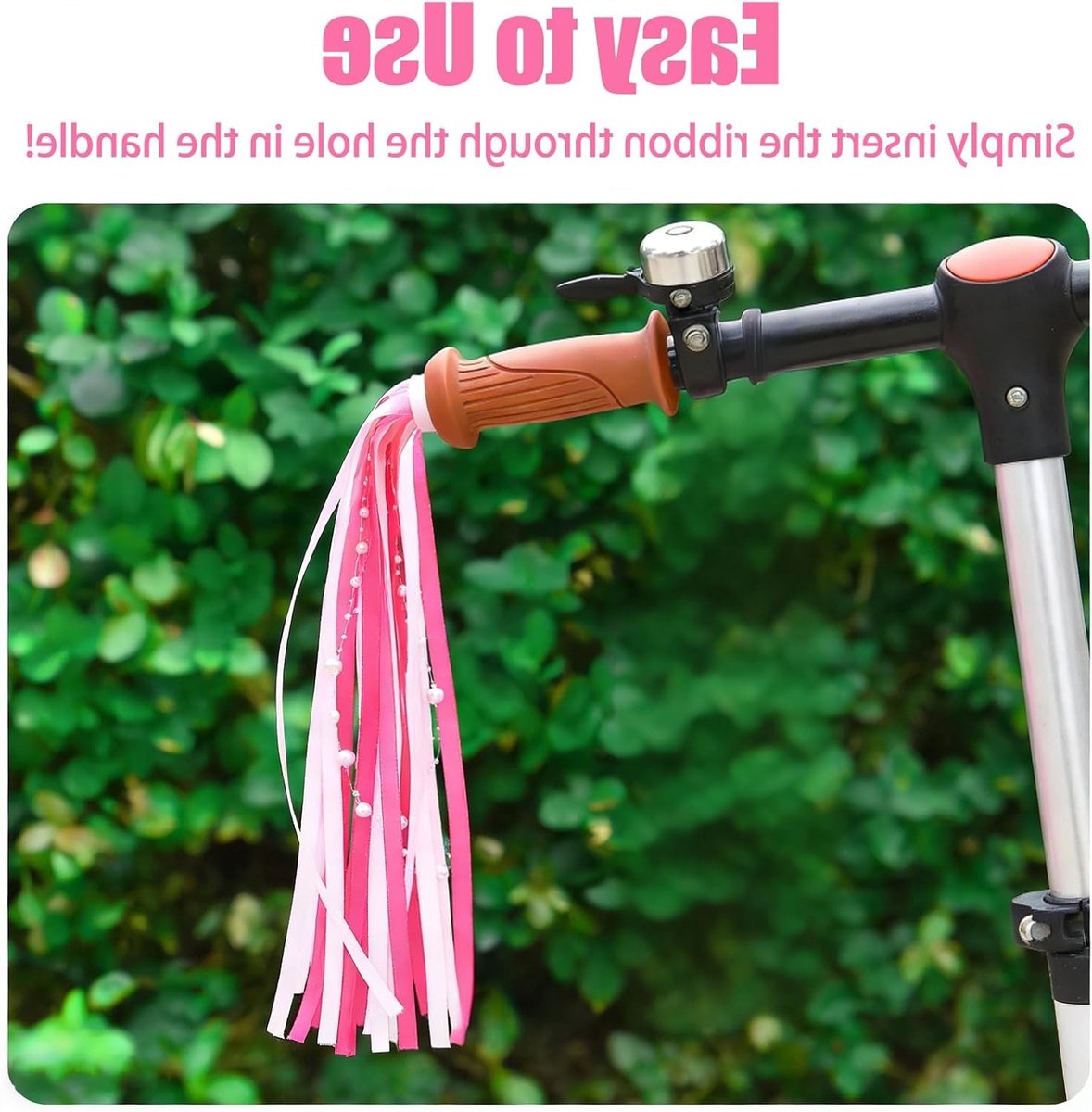 kleurige fietstreamers voor kinderen handvat tassen fietsaccessoires voor jongens en meisjes geschikt voor fietsen scooters en driewielers