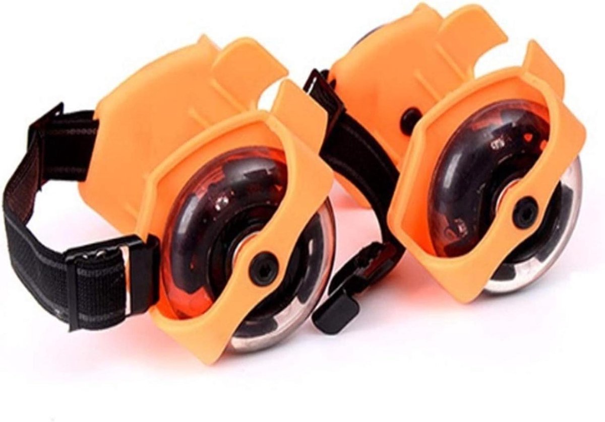 Knipperende skate wielen - Oplichtende rolschaats wielen - Avond sportplezier - Zelfoplichtend bij beweging - Standaard maat - Multicolor Rolschaatsen kopen online