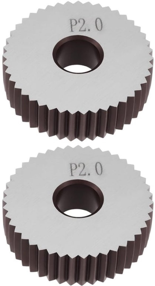 knurling wielen 2 0 mm pitch staal rollers 28x8x8 mm gereedschap voor draaibank slijtvast voor decoratieve afwerking knurling tool