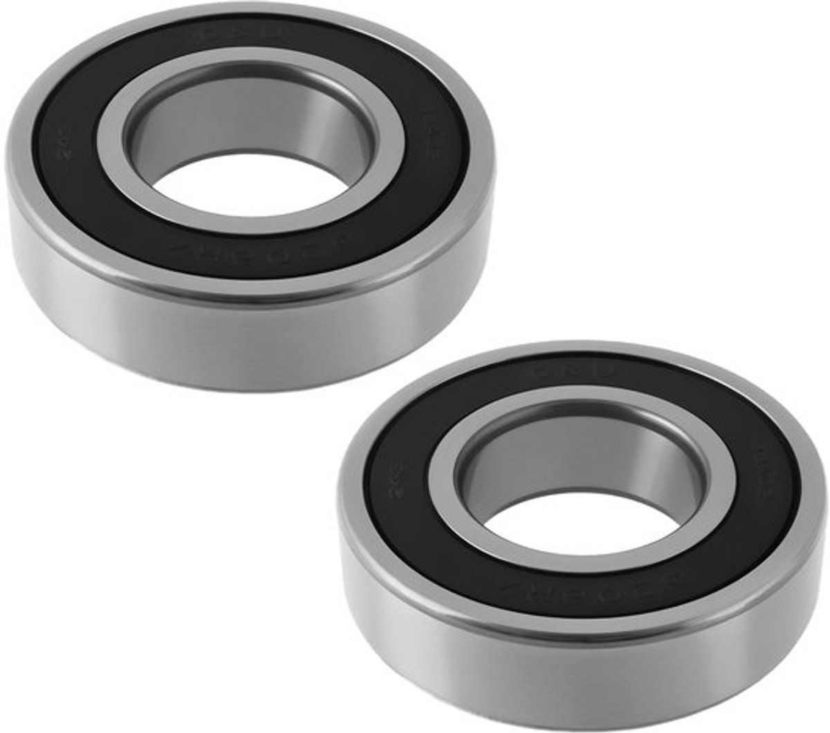 lager 6206 2rs 30x62x16mm dubbele rubber seal slijtvast voor industri le apparatuur roterende motoren vermoeidheidsweerstand rollager