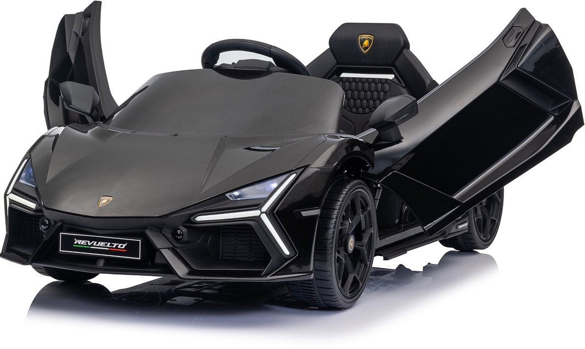 Lamborghini Revuelto 12V Kinderauto Zwart Speelgoedaccuvoertuig kopen online