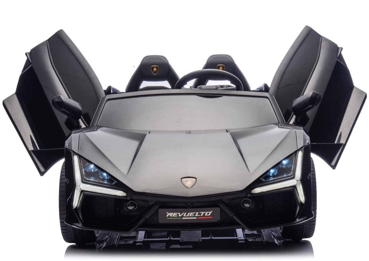 Lamborghini Revuelto 24V 2 Persoons Kinderauto Zwart Speelgoedaccuvoertuig kopen online