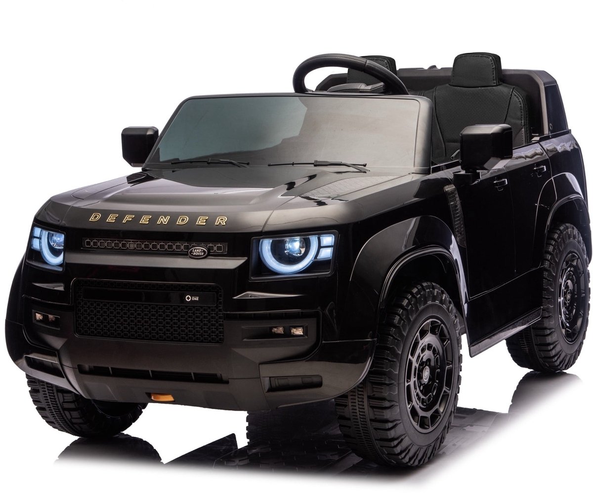 Land Rover Defender 24V 2 persoons kinderauto Zwart Speelgoedaccuvoertuig kopen online