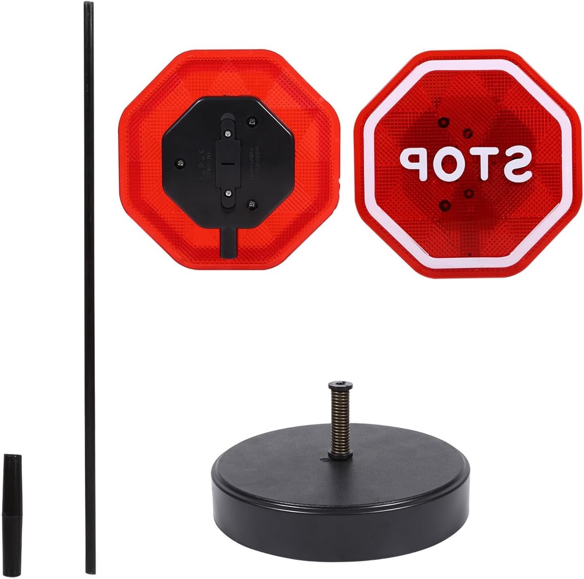 led parkeerstop sensor met verstelbare stand en knipperende led parkeerhulp voor garages en achteruitrijden met geluidswaarschuwing