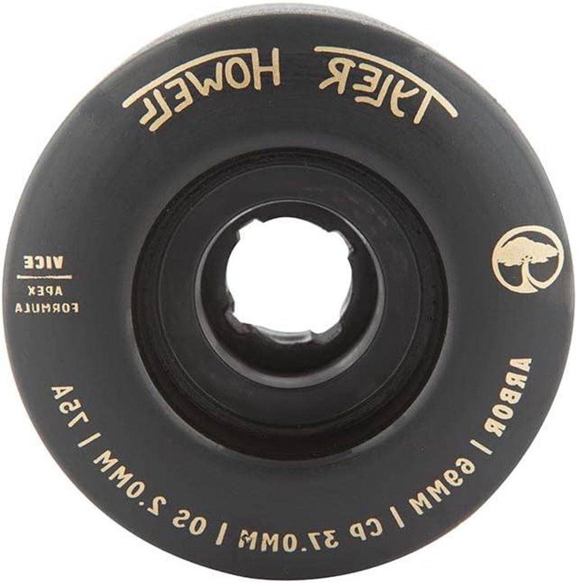 Longboard Wielen - Skateboard Onderdelen - Soepel Rijden - Hoogwaardig Urethaan - 69mm 75A - Zwart Skateonderdeel kopen online