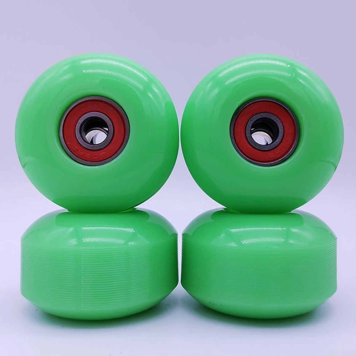 longboard wielen skateboard wielen soepel cruisen polyurethaan materiaal 52x32 mm groen