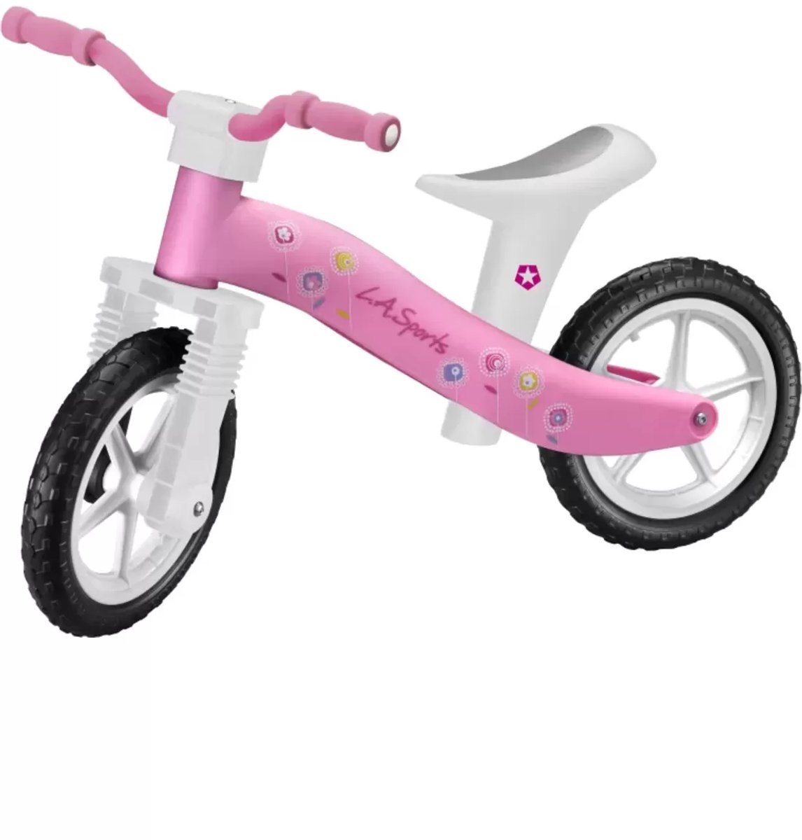 loopfiets la sports roze 12