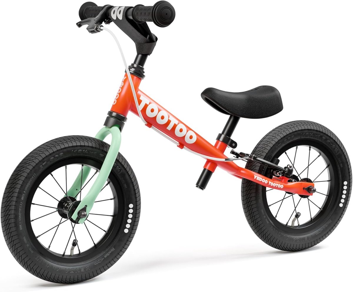 Loopfiets voor kinderen - Loopy bike - Leren fietsen - Lichtgewicht aluminium frame - 12 inch wielen - Muntgroen Loopfiets kopen online