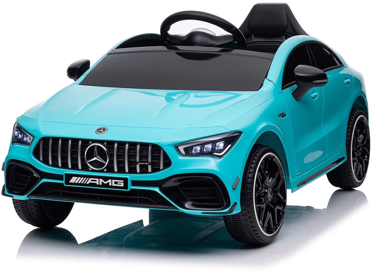 Mercedes CLA45 AMG 12V Kinderauto Lichtblauw Speelgoedaccuvoertuig kopen online