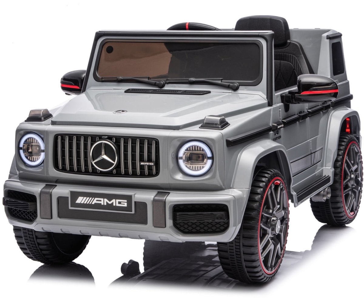 mercedes g63 amg cabrio 12v kinderauto grijs