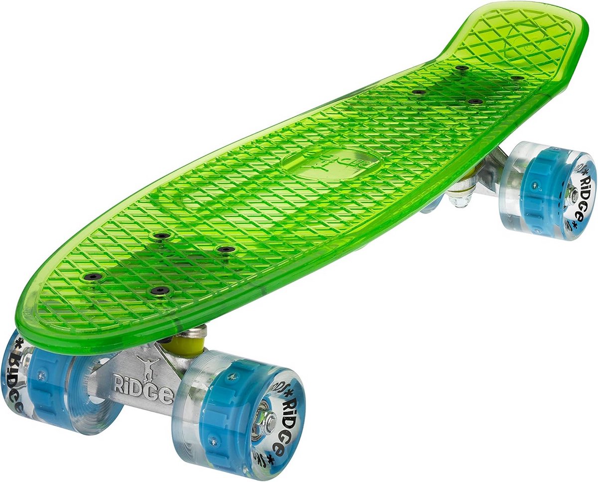 Mini Cruiser Skateboard Polycarbonaat 55 cm Groen Blauw Skateonderdeel kopen online