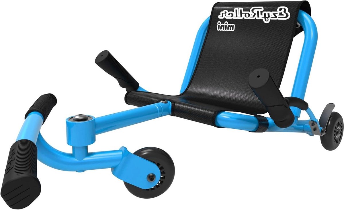 mini driewieler kindervoertuig bewegingsspeelgoed buiten spelen uniek bewegingsmechanisme 16 x 15 inch blauw