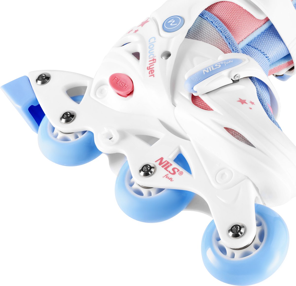 NILS FUN NJ1190 - 3-in-1 Rolschaatsen - Drie Stappen - Bijkomende Wielen Rolschaatsen kopen online