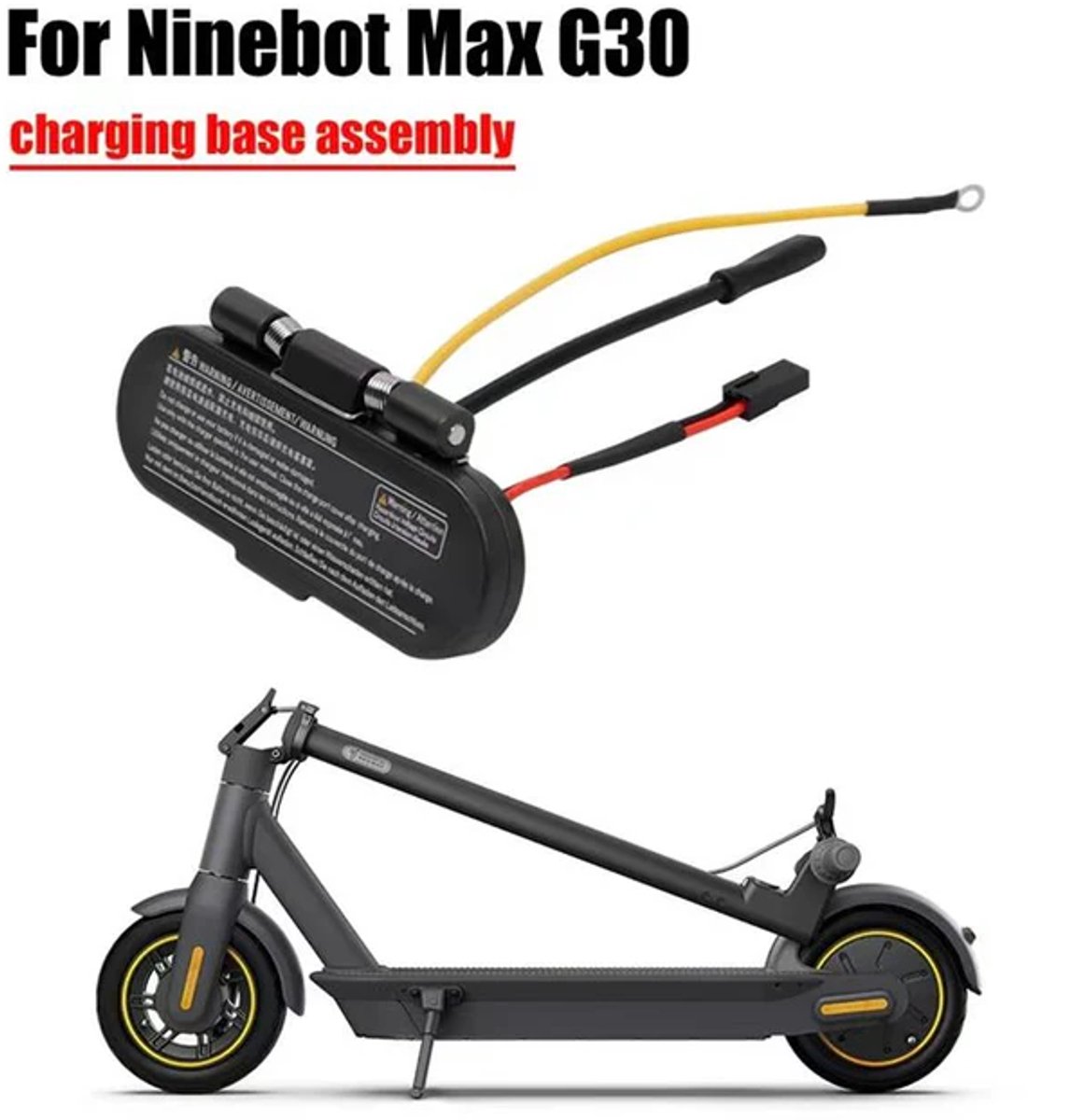 oplaadpoort voor segway ninebot max g30