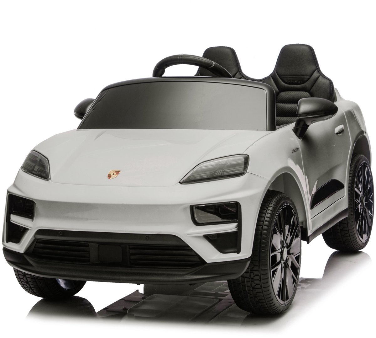 Porsche Macan 12V kinderauto Grijs Speelgoedaccuvoertuig kopen online