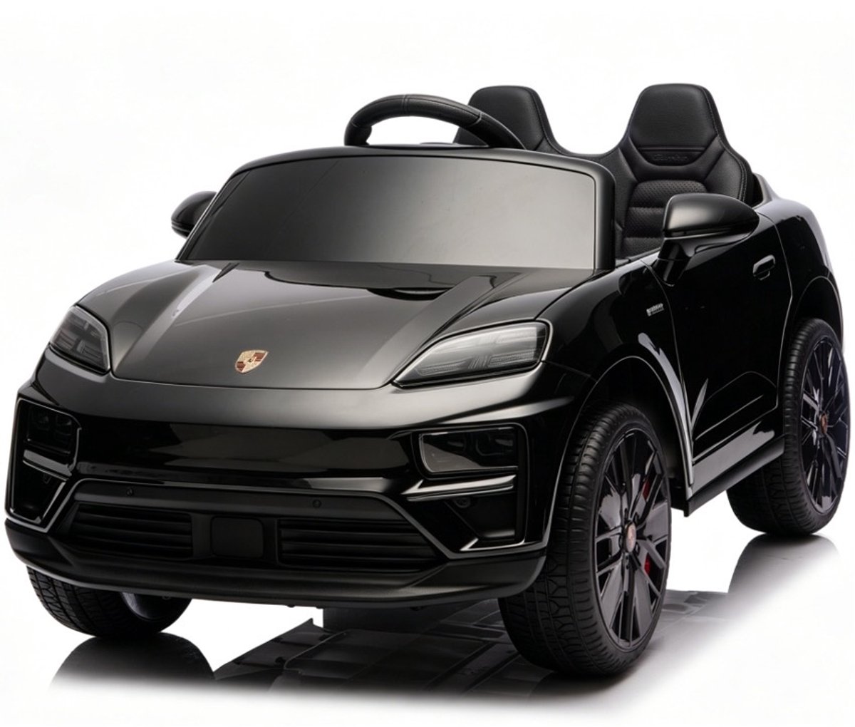 Porsche Macan 12V kinderauto Metallic Zwart Speelgoedaccuvoertuig kopen online