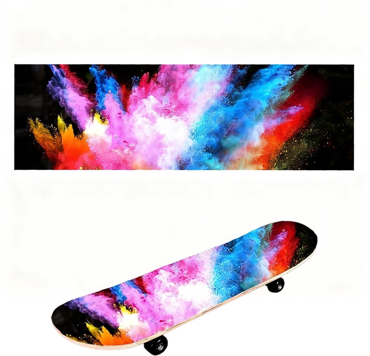 Premium Griptape voor Skateboards en Longboards, Antislip, Duurzaam en Hoogwaardige Kwaliteit, Ideaal voor Tricks en Stunts Skateonderdeel kopen online