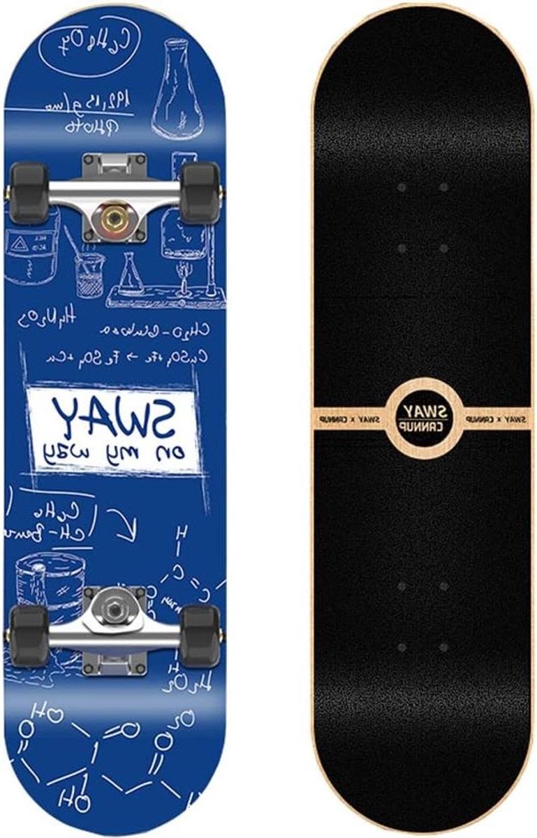 professioneel skateboard esdoorn hout straat tricks dubbele kick concave 79x20 5 cm patroon 1