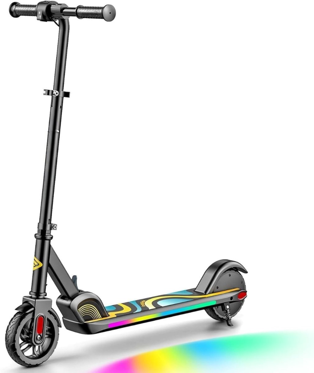 QORA® Elektrische step voor kinderen - Elektrische Step - Zwart- 75cm x 25cm x 14cm Step kopen online